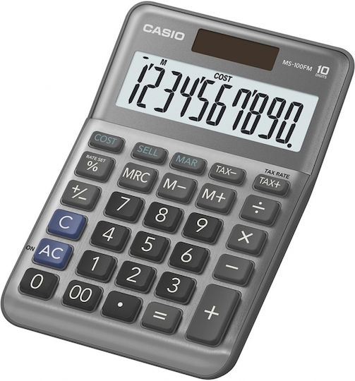 Casio Αριθμομηχανή σε Ασημί Χρώμα