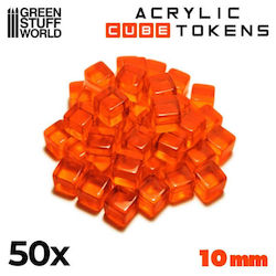 Green Stuff World Кубчета Токени Зарове 50 Бройки Green Stuff World Кубчета Токени Зарове 50 Бройки