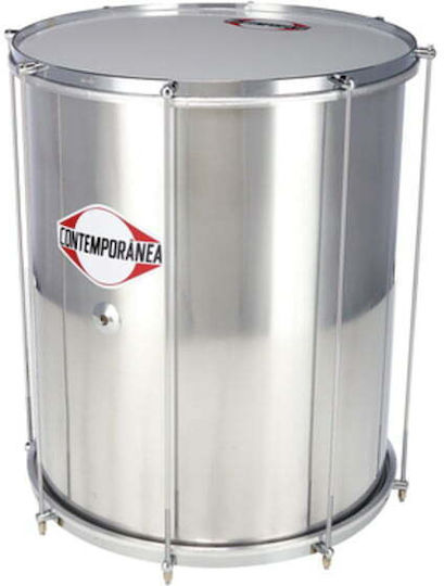 Contemporânea Парадно Барабан 18"x 55cm Surdo Alu 18" в Сребърен Цвят