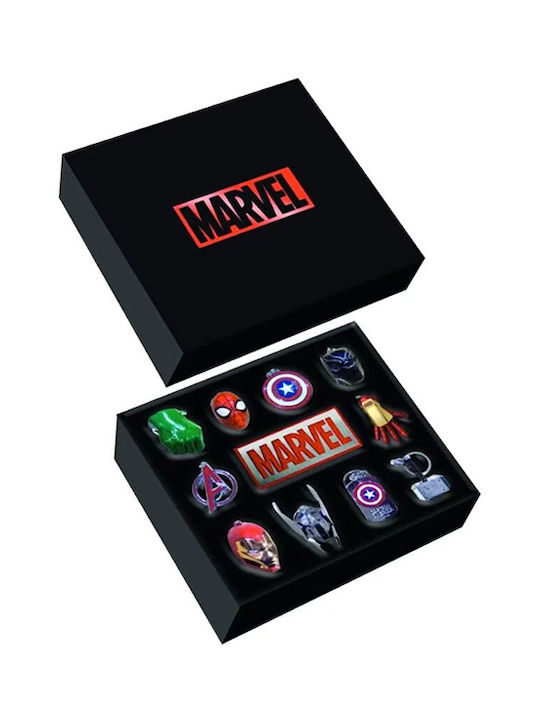 Kids Licensing Keychain Set Of Metallic Avengers Metalic