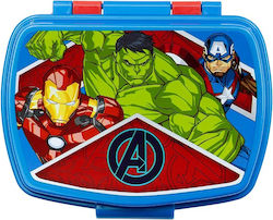 Box Plastic Kids' Food Container Avengers