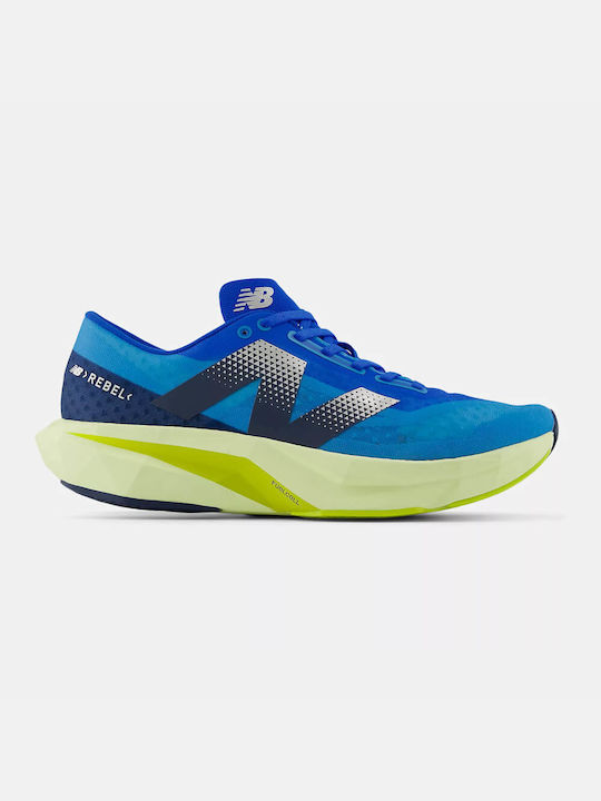 New Balance Fuelcell Rebel V4 Men's Running Sport Shoes Blue