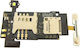 Flex Cable with with SIM Card Socket for