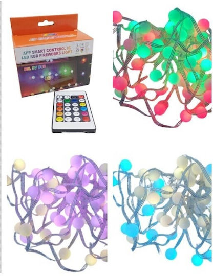 Lichterketten LED 5m. Mehrfarbige USB in Zeichenfolge 1Stück