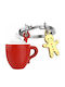Metalmorphose Μπρελόκ Hot Chocolate Καφέ