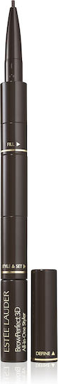 Estee Lauder Browperfect 3D All-in-One Styler Waterproof Eyebrow Pencil for Dark Brunette