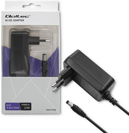 Qoltec Universelles Netzadapter 9 3A mit Leistung 27W (50786)