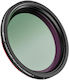 Ulanzi Φίλτρo CPL / Variable ND Διαμέτρου 52mm για Φωτογραφικούς Φακούς