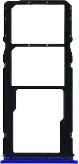 Slot Card Sim Albastru pentru Xiaomi Redmi 9