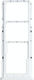 Sim Card Slot White for Samsung Galaxy A22 4G