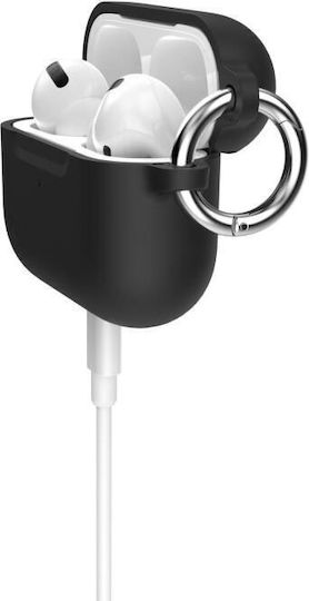 Speck Case Silicone with Hook in Black color for Apple AirPods Pro