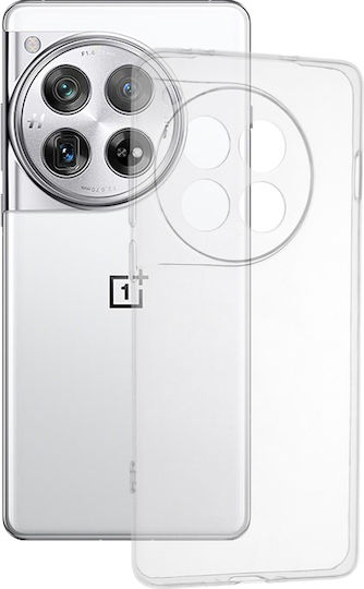 Techsuit Clear Umschlag Rückseite Silikon Transparent (OnePlus 12)