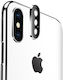 Camera Protection Metal Frame Silver for the iPhone X
