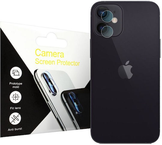Partner Tele Протектор за камера Закалено стъкло за iPhone 12 Mini