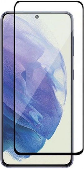 Fingerprint Unlock Tempered Glass 9h 3D Ceramic Full Glue Full Face Tempered Glass Black (Galaxy S24+)
