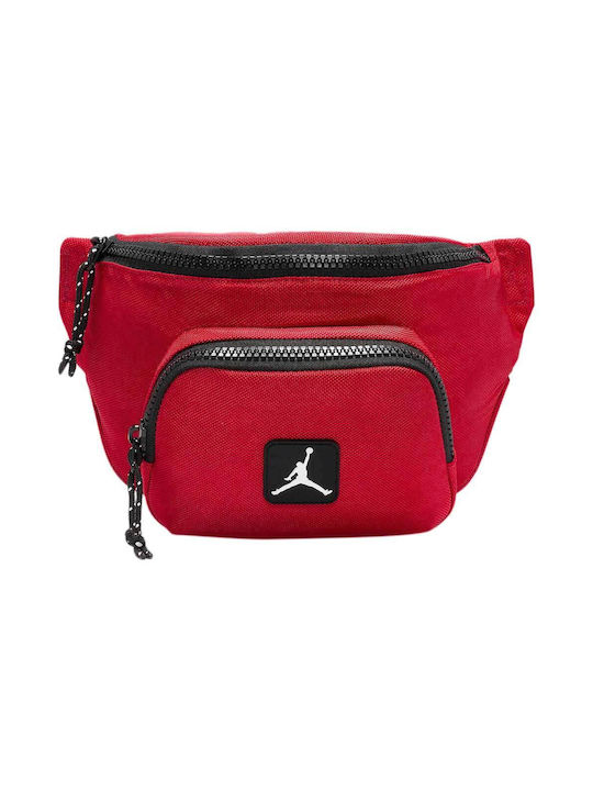 Jordan Sling Bag with Zipper Red