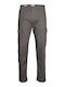 Jack & Jones Men's Trousers Cargo Elastic in Loose Fit Anthracite (Anthraki)