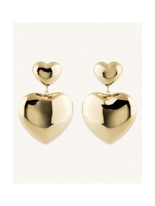 StanStefan Earrings made of Steel Gold Plated