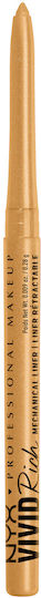 NYX Professional Makeup Vivid Rich Eye Pencil 01 Amber Stunner