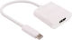 Microconnect Converter USB-C male to HDMI female White 1pcs USB3.1CHDMIW