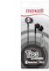 Maxell 304010.00.CN In-ear Handsfree Ακουστικά με Βύσμα 3.5mm Μαύρο