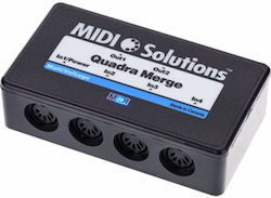 Midi Solutions Solutions Quadra Merge V2 Μαύρο Midi Solutions Solutions Quadra Merge V2 Μαύρο