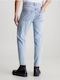 Men's Jeans Pants Cropped Blue
