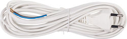 Emos Καλώδιο Ρεύματος με Διατομή 2x0.75mm² Λευκό 5m S15275 Emos Καλώδιο Ρεύματος με Διατομή 2x0.75mm² Λευκό 5m S15275