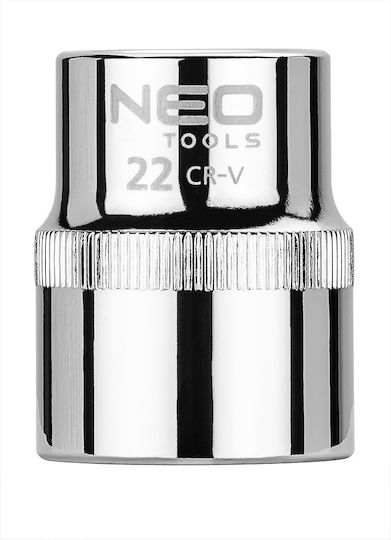 Neo Tools Карудаки Шестограм с Каре Приемник 1/2" Диаметър 1/2" 1бр