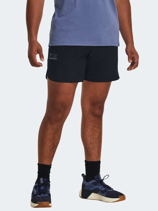 Under Armour Rock Unstoppable Ανδρική Βερμούδα Μαύρη