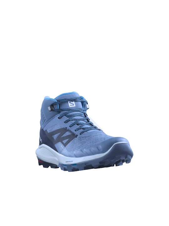 Salomon Outpulse Herren Wanderstiefel Wasserdicht mit Gore-Tex Membran Blau