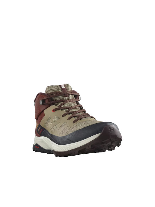 Salomon Outrise Men's Hiking Boots Waterproof with Gore-Tex Membrane Multicolour