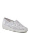 Damen Mokassins in Gray Farbe