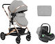 Kikka Boo Amaia Adjustable 3 in 1 Baby Stroller...