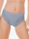 Women's Slip with Lace Light Blue