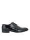 Lorenzo Russo Herrenschuhe aus Lackleder Schwarz