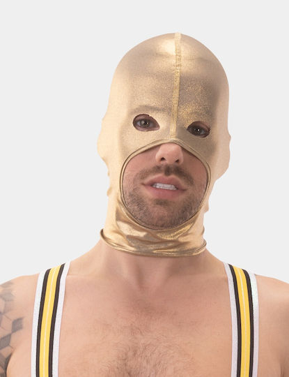 Barcode Berlin BDSM Маска в Златист Цвят