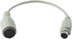 Top Tools Adapter Η Υ Πληκτρολογίου Mini Dιν PS/2M/PS/2F 6m