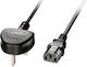 Lindy Schuko - IEC C13 Cable 3m Μαύρο 30434