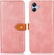 Khazneh Wallet Leather Rose Gold (Samsung Galaxy A04e, F04)