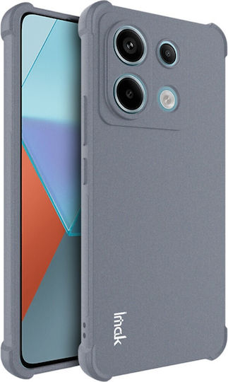 Imak Airbag Matte Series Ενισχυμένες Γωνίες Back Cover Σιλικόνης Γκρι (Redmi Note 13 Pro 5G / Poco X6)