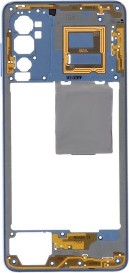 Μεσαίο Πλαίσιο Μπλε για Galaxy M52 Samsung M52