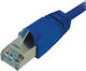 U/UTP Cat.5e (Gigabit) Καλώδιο Δικτύου Ethernet 20m Μπλε 2τμχ