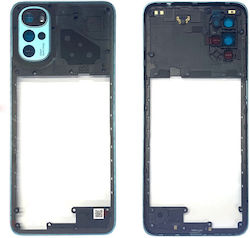 Μεσαίο Πλαίσιο Blau für Motorola Moto G22