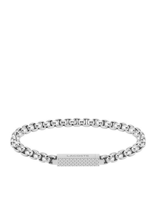 Lacoste L'Essentiel Männer Armband aus Edelstahl 19cm