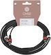 Onsei Cable 2x RCA male - 2x RCA male 3m ON-C2230