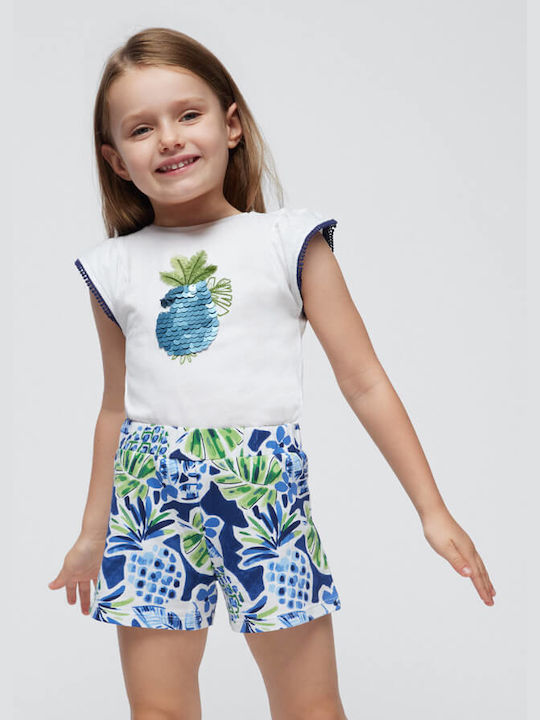 Mayoral Kinder Set mit Shorts Sommer 2Stück Blue