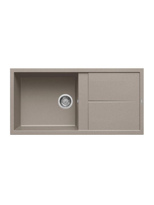 Elleci Unico 480 LGU48043 Drop-In Мивка от Синт...