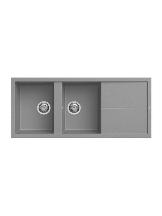 Elleci Unico 500 LMU50073 Drop-In Spüle aus Ver...