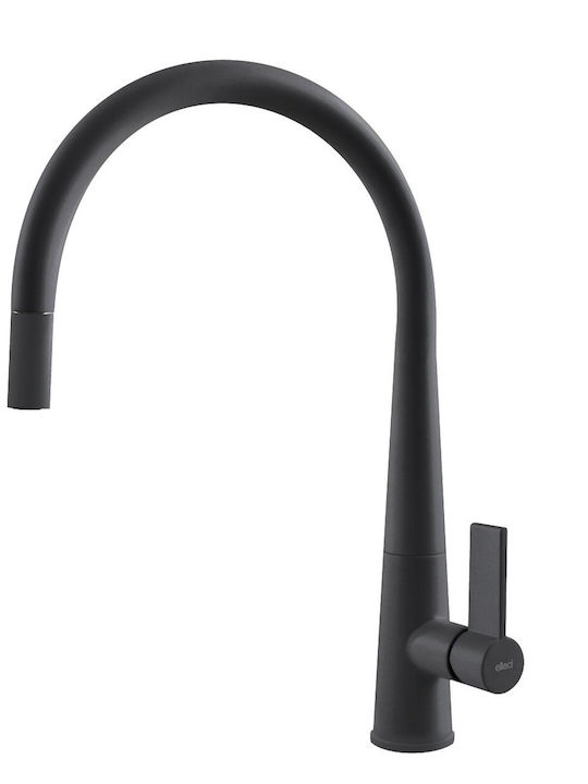 Elleci Athena Plus Kitchen Faucet Counter Black
